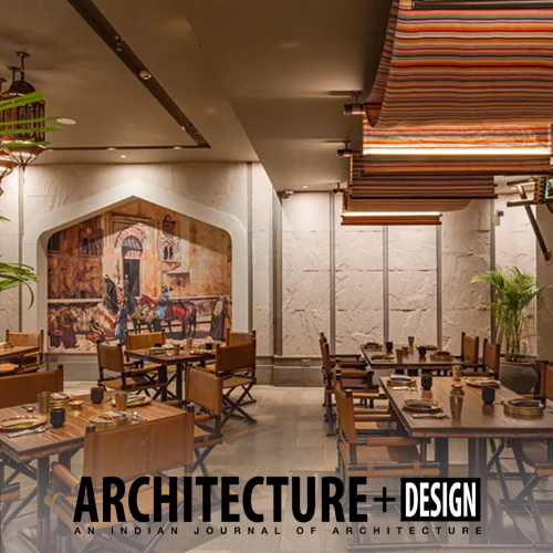 Loya in New Delhi by Fab Interiors is a culinary tribute to the historic spice route